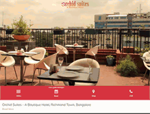 Tablet Screenshot of orchidsuites.in